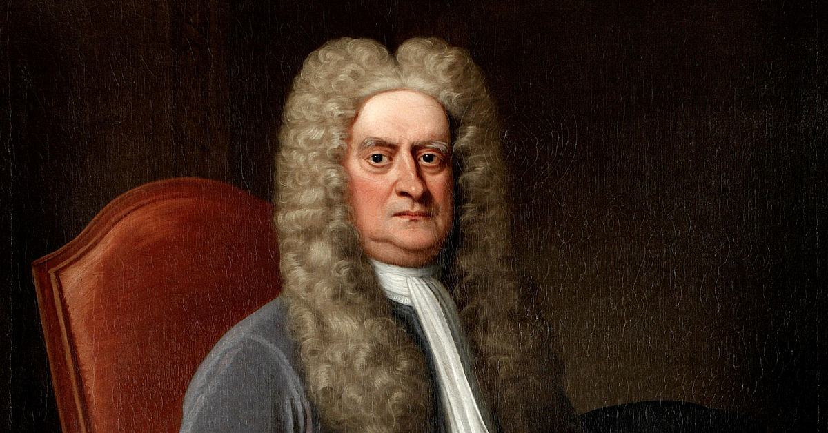 Portrait of Isaac Newton, attributed to 'English School'